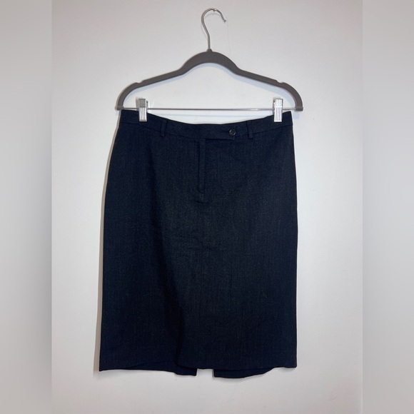Theory Wool Blend Pencil Skirt Women’s 10 Business - Picture 2 of 11